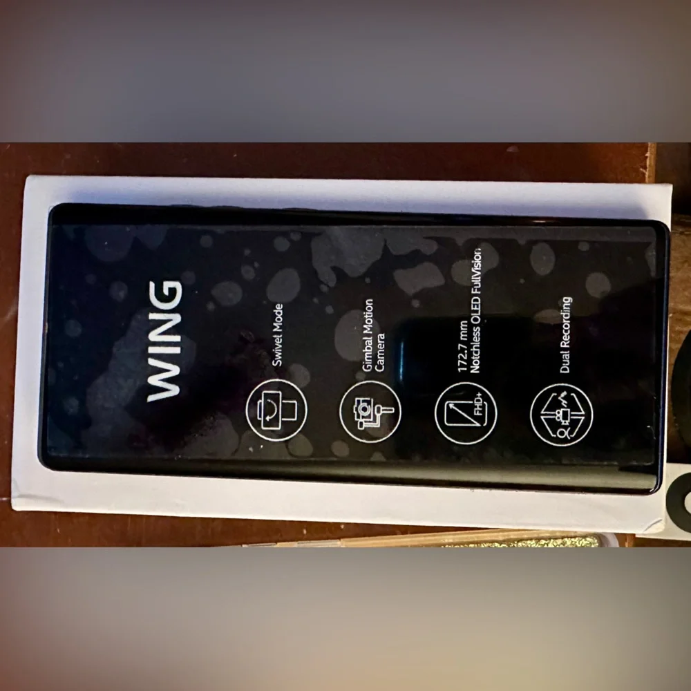 LG Wing Smartphone - White